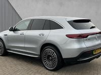 Used Mercedes EQC400 AMG Line Premium 300 kW (408 HP) 2023 Metallic paint hightech silver SUV