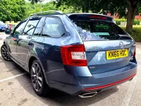 Gebraucht Skoda Octavia vRS 184 PS (135 kW) 2016 Grau Kombi