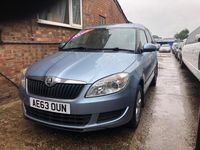 Used Skoda Roomster SE 105 HP (77 kW) 2013 Blue MPV