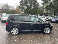 Used VW Touran SE 105 HP (77 kW) 2012 Black MPV