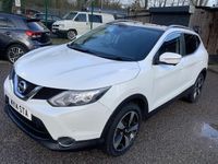 Used Nissan Qashqai N-Connecta 110 HP (80 kW) 2017 White SUV