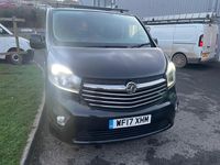Used Vauxhall Vivaro Sportive 125 HP (91 kW) 2017 Black MPV