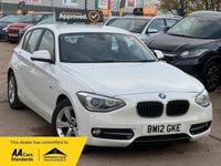 Used BMW 116 Sport Line 2012 White Hatchback