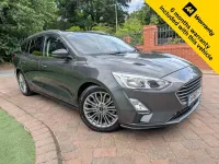 Used Ford Focus Titanium X 120 HP (88 kW) 2018 Magnetic grey Estate