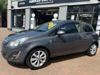 Used Vauxhall Corsa Excite 2014 Grey Hatchback