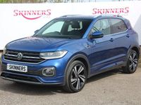 Used VW T-Cross R-line 150 HP (110 kW) 2021 Blue SUV