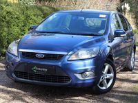 Used Ford Focus Zetec 2008 Blue Hatchback