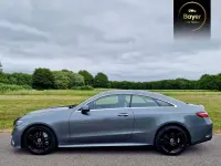 Used Mercedes E220 AMG Line Premium Plus 194 HP (142 kW) 2018 Grey Coupe