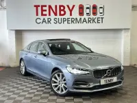 Used Volvo S90 Inscription 2018 Blue Sedan