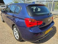 Used BMW 116 Comfort Edition 116 HP (85 kW) 2017 Blue Hatchback