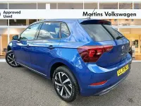 Used VW Polo Match 95 HP (69 kW) 2025 Blue Hatchback
