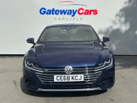 Used VW Arteon R-line 190 HP (139 kW) 2018 Blue Hatchback