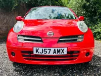 Used Nissan Micra 88 HP (64 kW) 2007 Red Hatchback