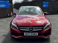 Used Mercedes C220 Premium 170 HP (125 kW) 2016 Red Sedan