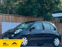 Used Nissan Micra Acenta 80 HP (58 kW) 2009 Black Hatchback