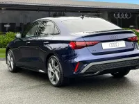 New Audi A3 Black Edition 2026 Blue Sedan
