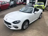 Used Fiat 124 Spider Lusso Plus 140 HP (102 kW) 2017 White Cabriolet