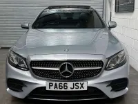 Used Mercedes E220 AMG Line Premium Plus 2016 Silver Sedan
