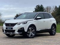 used Peugeot 3008 2.0 BLUEHDI GT EAT EURO 6 (S/S) 5DR DIESEL FROM 2019 FROM EASTBOURNE (BN23 6QN) | SPOTICAR