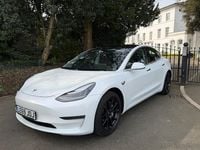 Used Tesla Model 3 Long Range AWD 77 kW (106 HP) 2020 White Sedan