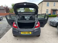 Used Vauxhall Corsa Design Edition 100 HP (73 kW) 2014 Grey Hatchback