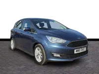 Used Ford C-MAX Zetec 125 HP (91 kW) 2018 Blue MPV