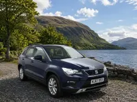 Used Seat Ateca Ecomotive 115 HP (84 kW) 2017 Blue SUV