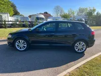 Begagnad Audi A3 Sport 140 HK (102 kW) 2012 Svart Halvkombi