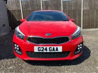 Used Kia Ceed GT-Line 136 HP (100 kW) 2016 Red Hatchback