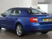 Used Skoda Octavia SE L 150 HP (110 kW) 2019 Blue Hatchback