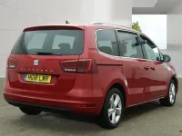 Used Seat Alhambra XCELLENCE 150 HP (110 kW) 2018 Red MPV