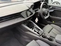 Used Audi A3 Black Edition 150 HP (110 kW) 2025 Blue Sedan