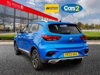 Used MG ZS Exclusive 106 HP (77 kW) 2023 Blue Sedan