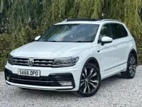 Used VW Tiguan R-line 150 HP (110 kW) 2016 White SUV