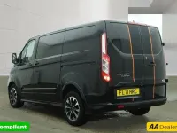 Used Ford Transit Custom Sport 185 HP (136 kW) 2021 Black Van