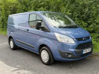 Used Ford Transit Custom Trend 125 HP (91 kW) 2014 Blue Van