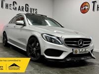 Used Mercedes C250 AMG Line Premium Plus 204 HP (150 kW) 2018 Silver Sedan