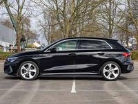 Used Audi A3 S-Line 110 HP (80 kW) 2022 Black Sedan