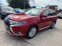 Used Mitsubishi Outlander P-HEV 2018 Red Estate