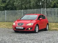 Used Seat Leon SE 105 HP (77 kW) 2011 Red Hatchback