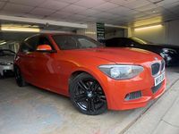 Used BMW 125 M Sport 2014 Orange Hatchback