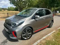 Used Kia Picanto GT-Line S 83 HP (61 kW) 2018 Silver Hatchback