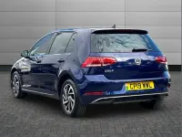 Used VW Golf VII Match 147 HP (108 kW) 2019 Blue Hatchback