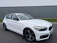 Used BMW 118 Sport Line 2018 White Hatchback