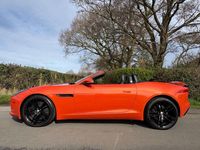 Used Jaguar F-Type S 380 HP (279 kW) 2013 Orange Cabriolet