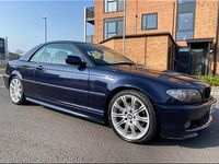 Used BMW 330 Sport Line 2004 Blue Cabriolet