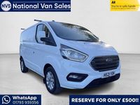 Used Ford Transit Custom Limited 130 HP (95 kW) 2021 White Van
