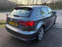 Used Audi A3 Sportback S-Line 190 HP (139 kW) 2017 Grey Hatchback