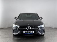 Used Mercedes CLA200 AMG line 2021 Black Coupe