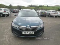 Gebraucht Skoda Superb SE Technology 150 PS (110 kW) 2022 Blau Kombi